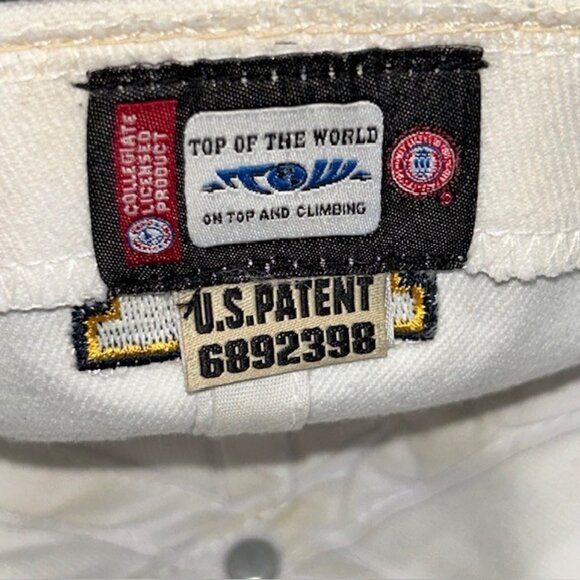 University Michigan U of M Top of The World L/XL Stretch Fitted Hat Cap GO BLUE! - Picture 6 of 6